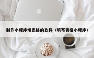 白山制作小程序填表格的软件（填写表格小程序）